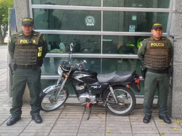 moto policía Pasto la robaron hace 7 años