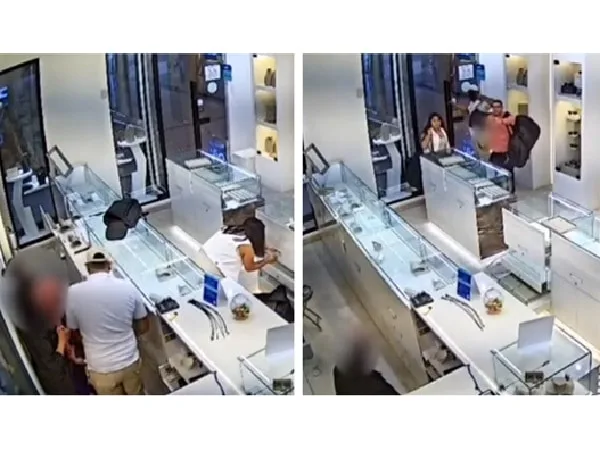 Asalto en joyería de Barranquilla.