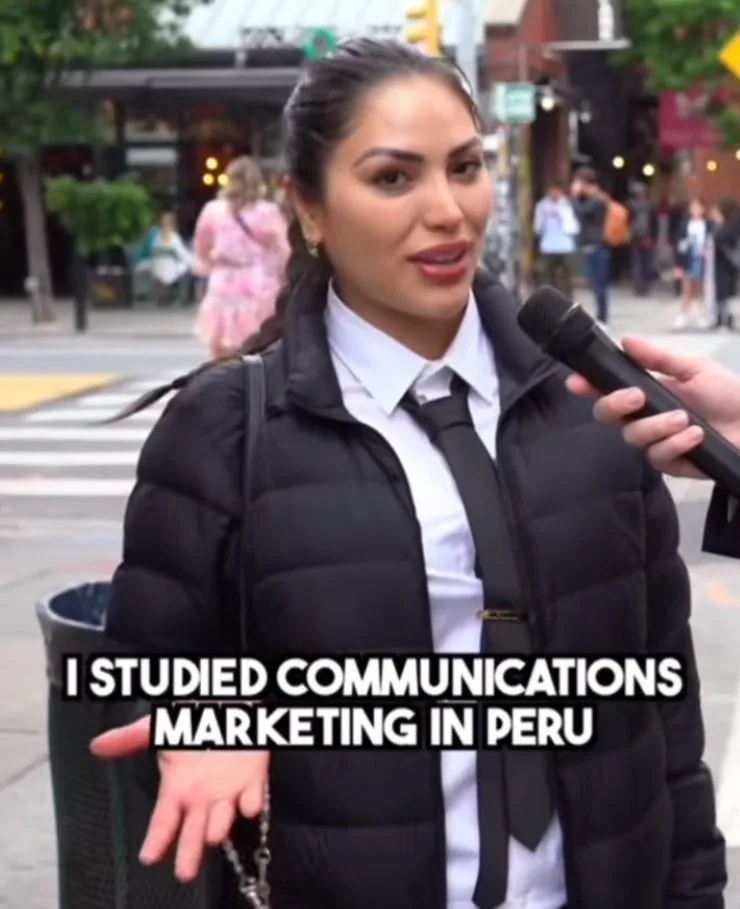 La Miss Perú que se fue a trabajar de mesera en New York: "El trabajo es honra"