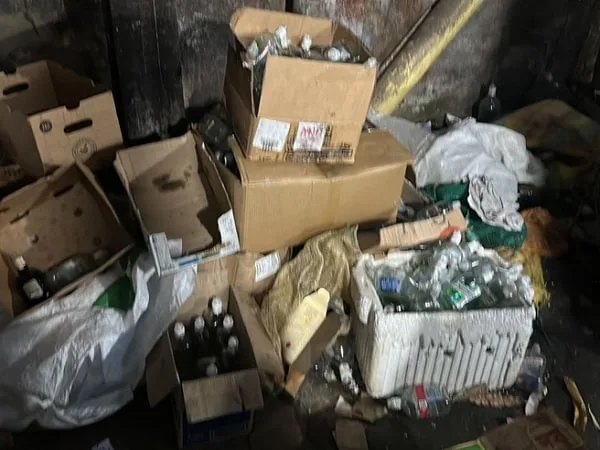Fabrica de licor adulterado desmantelada en Barranquilla.