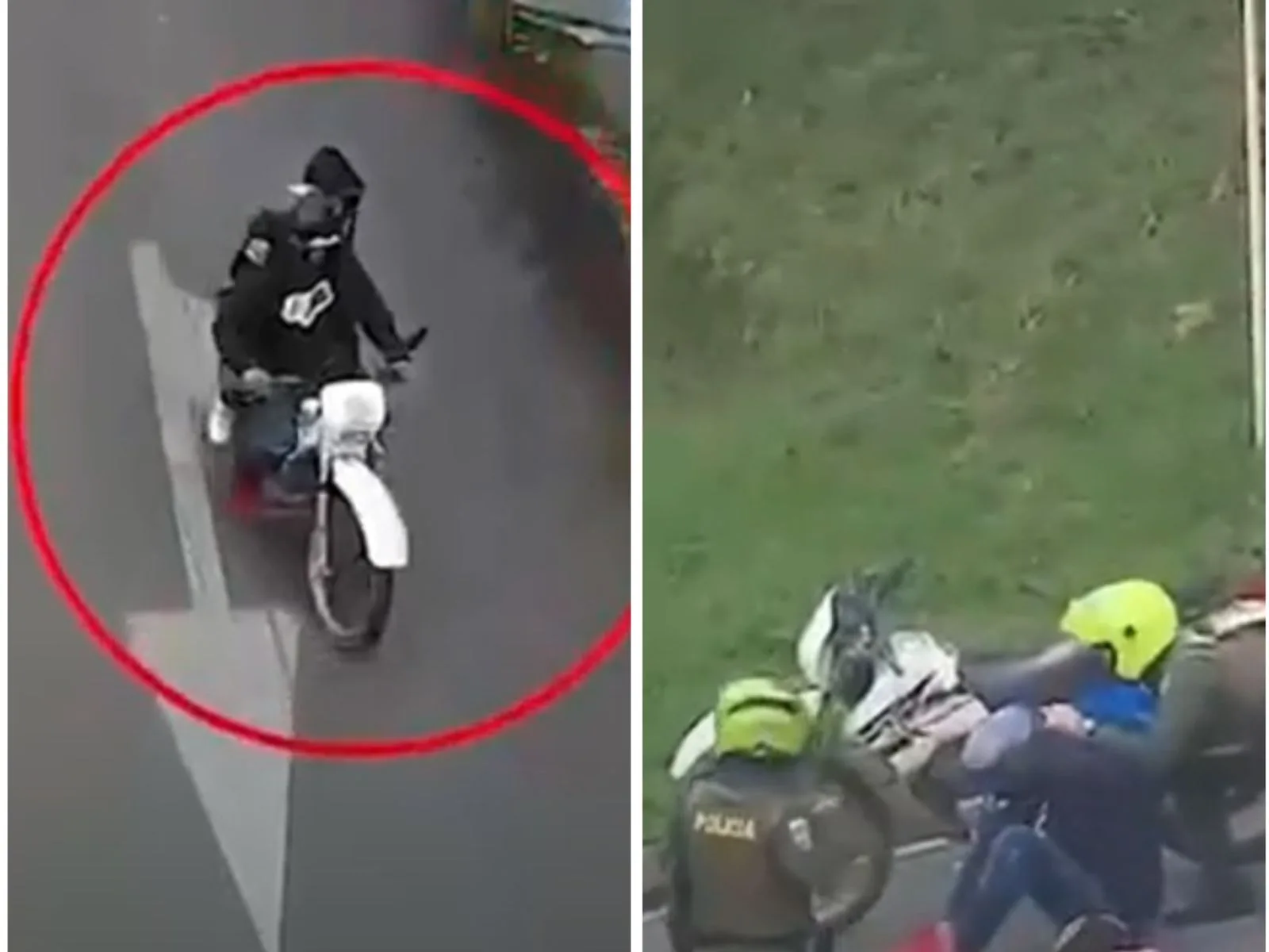 No los dejaron darse el paseo: salieron a darse un 'borondo' en una moto robada y la Policía los capturó