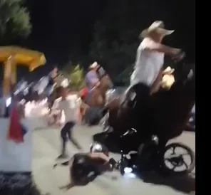 un caballo