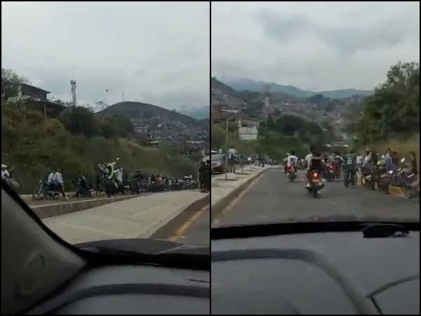 Descontrol y desorden por piques ilegales no termina: Avenida Circunvalar se convirtió en un verdadero caos