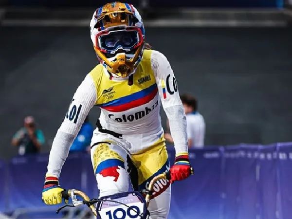 Mariana Pajón, bicicrosista colombiana.