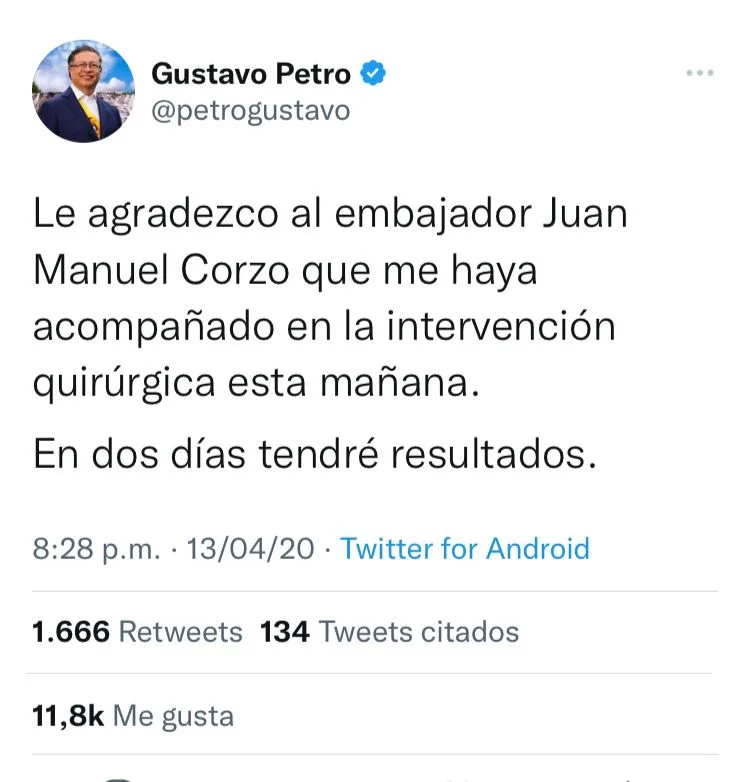 nombramientos del gobierno Petro Juan Manuel Corzo