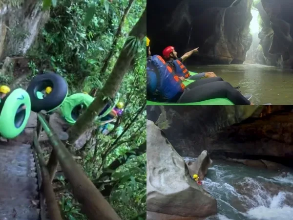 Una maravilla oculta en Colombia: conozca el cañón del río Guape; su ingreso es a través de una cueva