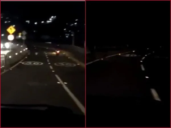 Oscura y con motos de lado a lado: dolor de cabeza transitar por la prolongación de la Av. Circunvalar en Cali