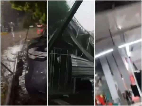«Desde árboles caídos hasta techos destruidos»: así quedó Barranquilla tras el fuerte vendaval
