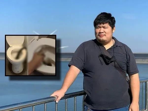 Pesadilla hecha realidad en Tailandia un hombre fue atacado por una pitón mientras usaba el inodoro
