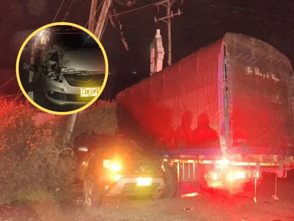 En Pasto un vehículo tipo camión cargado de papa se vio involucrado en un choque múltiple, dejando varios heridos pero sin víctimas mortales.