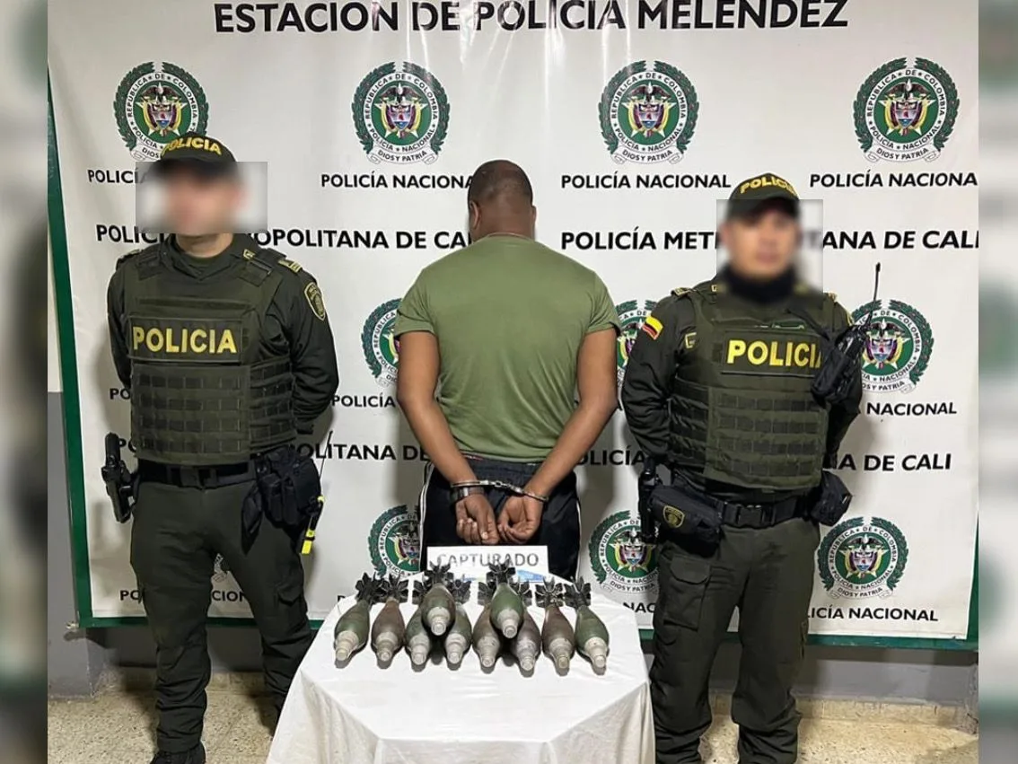Autoridades en Cali aún no saben para dónde llevaban las 10 granadas para mortero que le encontraron a un soldado en Meléndez