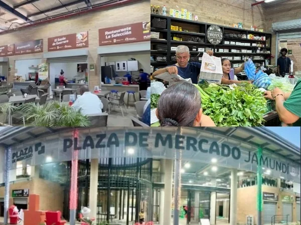 Plaza de mercado de Jamundí: Arquitectura moderna, epicentro gastronómico y progreso económico