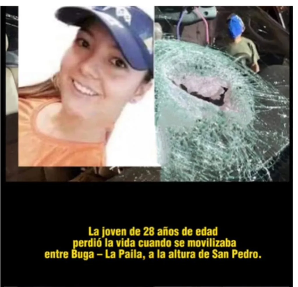 Extraña muerte de Andrea en San Pedro, Valle, ¿quién y por qué lanzaron una piedra desde el puente?
