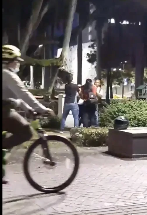 en el Bulevar del Río Cali