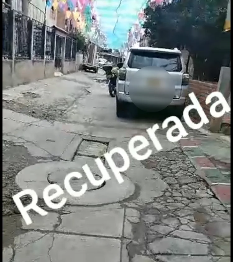 en Cali robo de camionetas halado hurto de vehículos