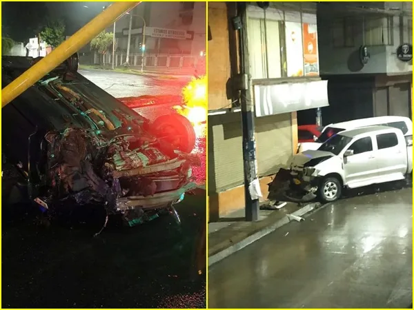 Los dos aparatosos accidentes que se registraron en Pasto y que dejaron varios heridos