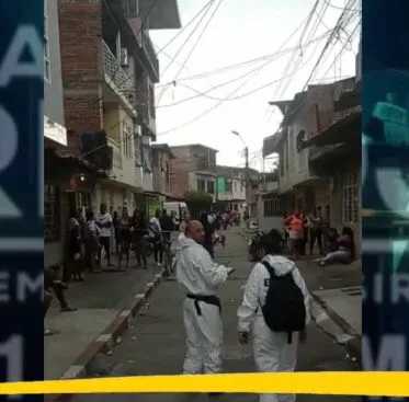 Sujeto que disparó en una rumba en Cali, salió corriendo y se disparó a si mismo, murió en la vía