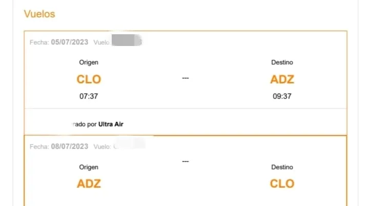 Familia caleña sin respuesta por parte de Ultra Air, "ya casi llega el día del viaje"