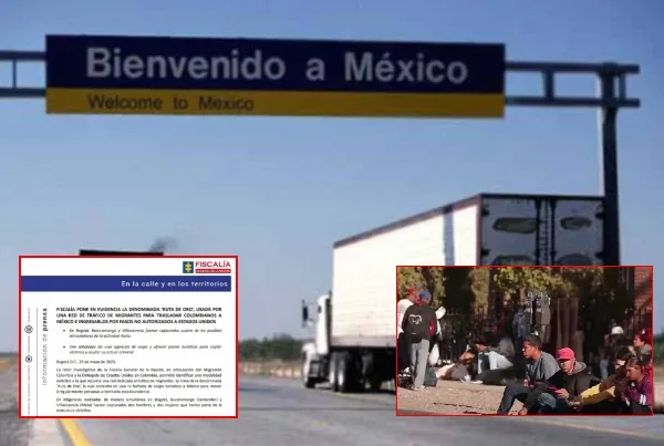 La 'Ruta de Oro' a México, una red de tráfico de migrantes que funcionaba en Floridablanca, Colombia