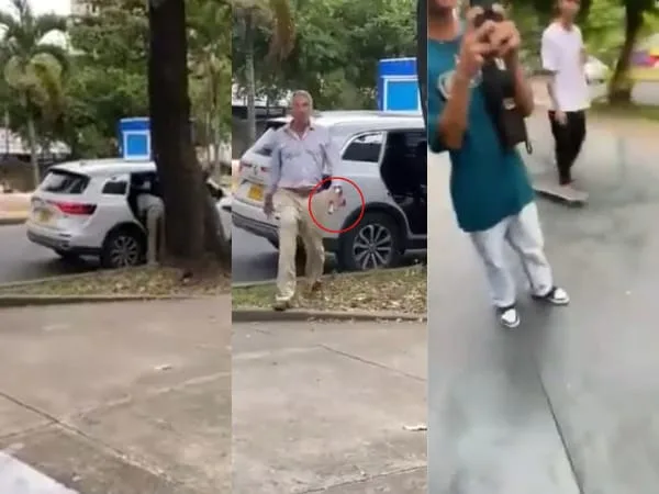 arma de fuego amenaza skaters en Cali