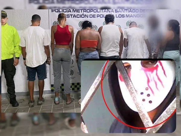Delincuentes utilizaban máscaras para distribuir drogas en Cali.