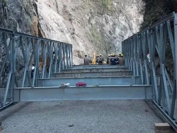 En una semana se descongestionaría el tráfico vehicular en vías alternas de Nariño con la entrega del puente Aguada