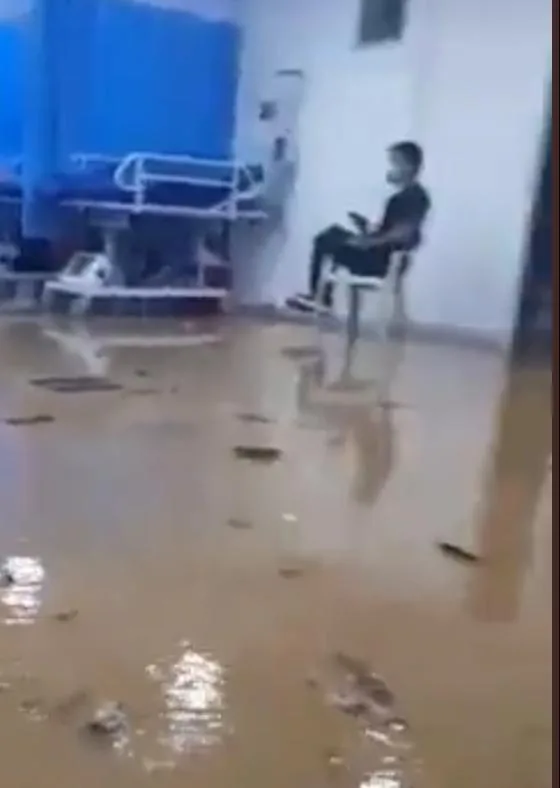 inundación del hospital Valledupar