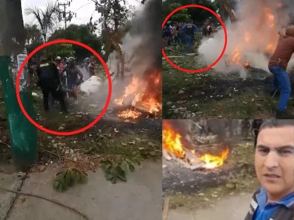 En Cali: Se conoció el relato de un hombre quien vio cuando la avioneta de la FAC iba en picada, además logró sacar con vida a uno de los tripulantes