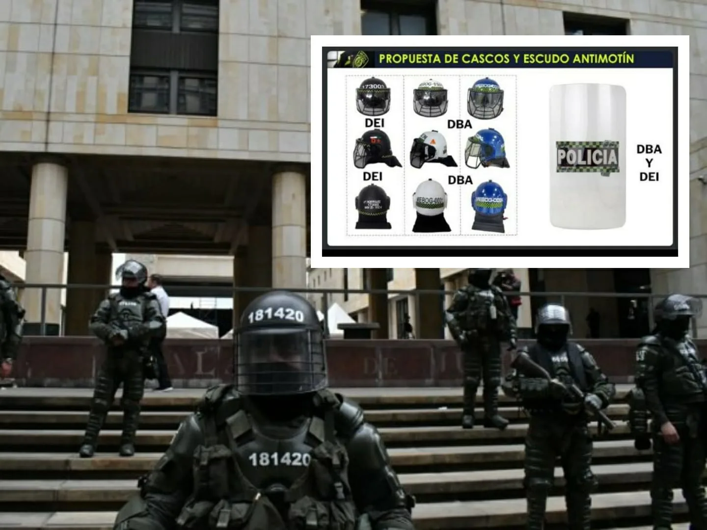Esmad cambios Policía Nacional