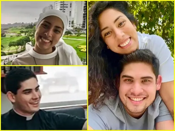 Después de 7 años monja y seminarista dejaron los hábitos para vivir una historia de amor