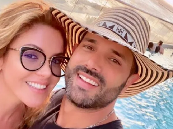 Actriz Nataly Umaña y Alejandro Estrada.