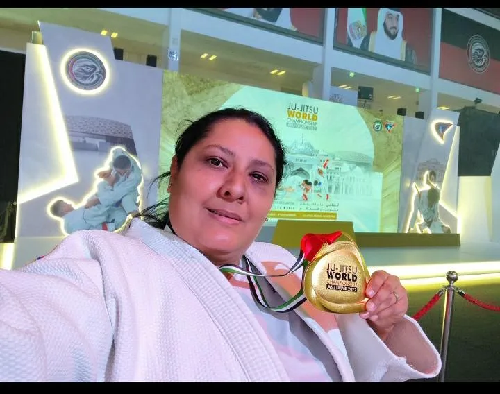 Fin de semana de ganadoras: Vallecaucana se coronó campeona mundial de Ju-Jitsu en Dubai