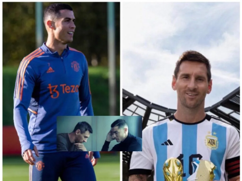 Messi Cristiano Ronaldo foto Catar