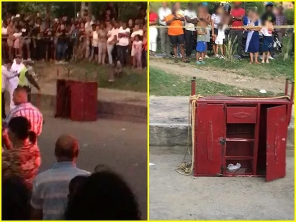 Conmoción en Cali: hallaron un armario en la Calle 103 y dentro había un cuerpo sin vida