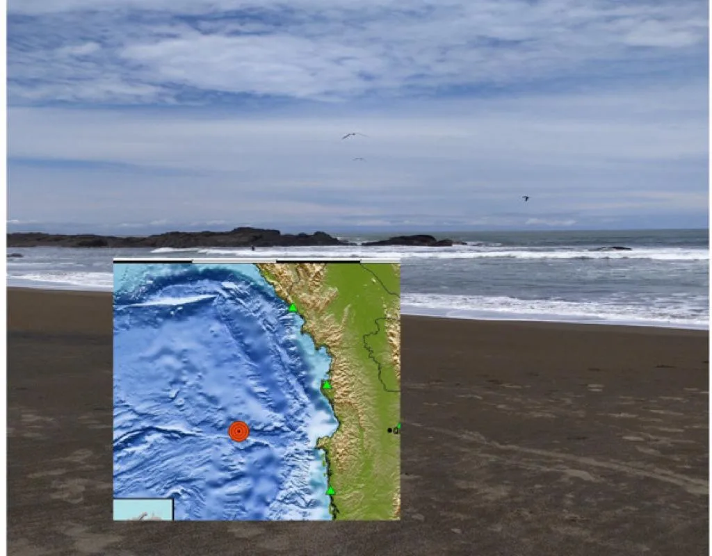 temblor Bahía Solano