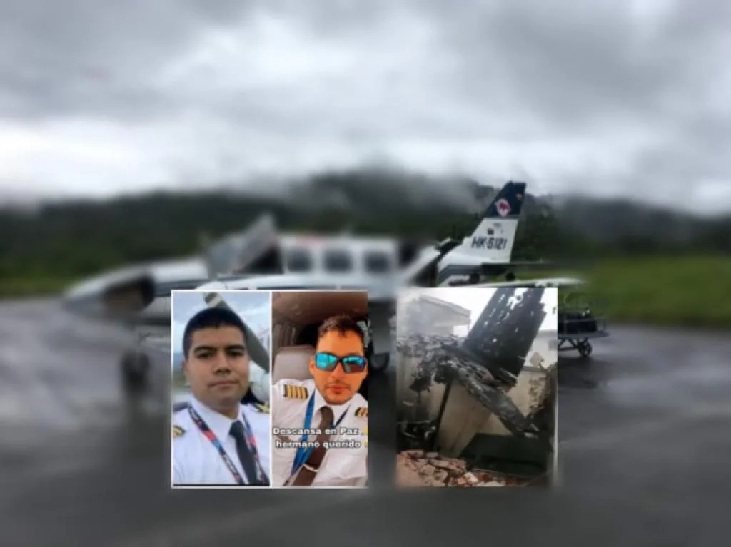 pilotos vallecaucano accidente avioneta Medellín