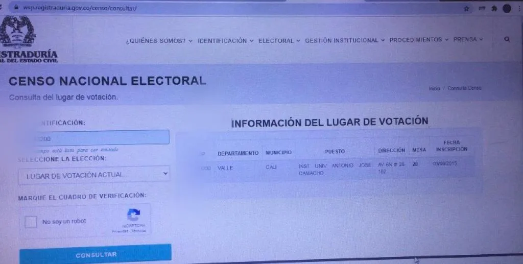 cédulas elecciones 2022
