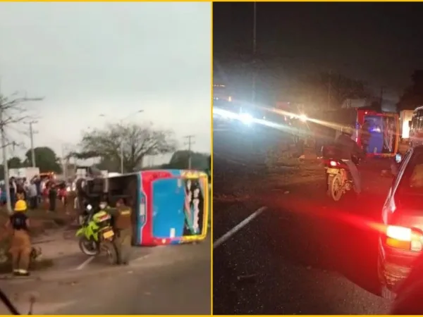 accidente vía Oriental Malambo Atlántico