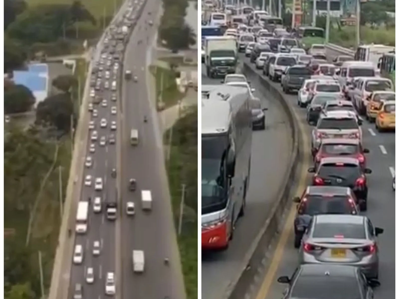 trancones en el sur de Cali -Simón Bolívar -vía Cali-Jamundí