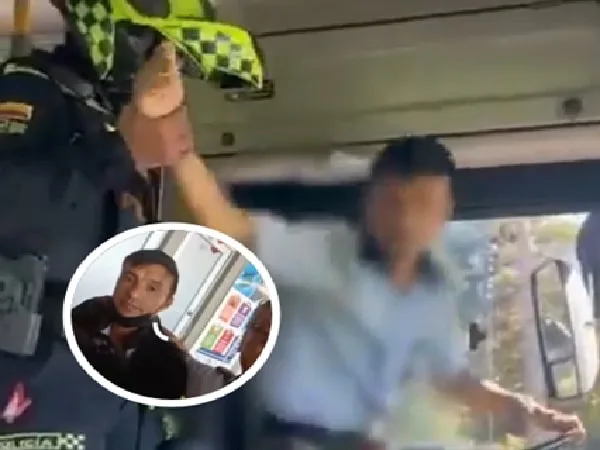 Conductor de SITP de Transmilenio que sufrió descompensación.