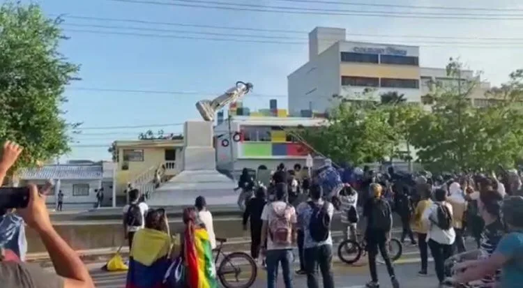 disturbios en Colombia 28J