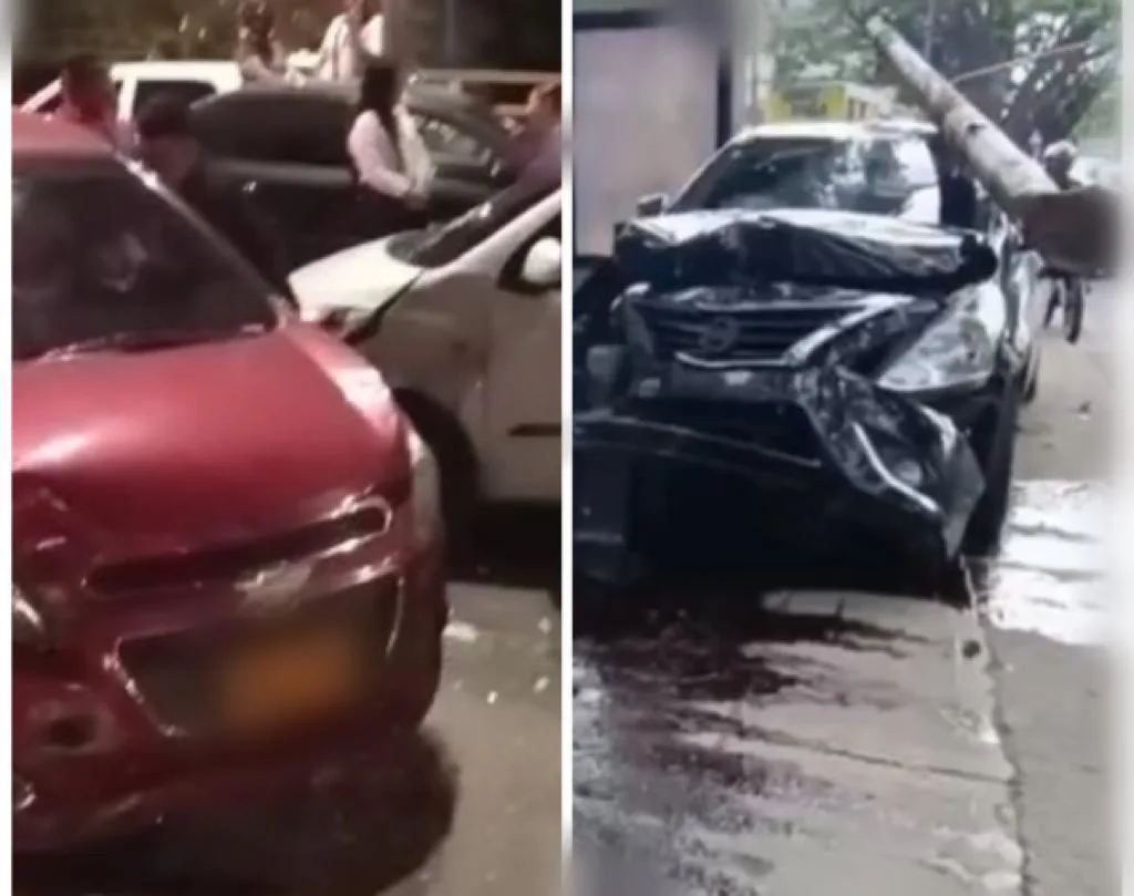 Accidentes de tránsito.