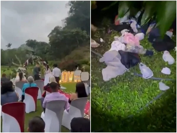 «Una boda de terror»: una pareja de bogotanos recién casados y sus invitados fueron víctimas de robo en una finca