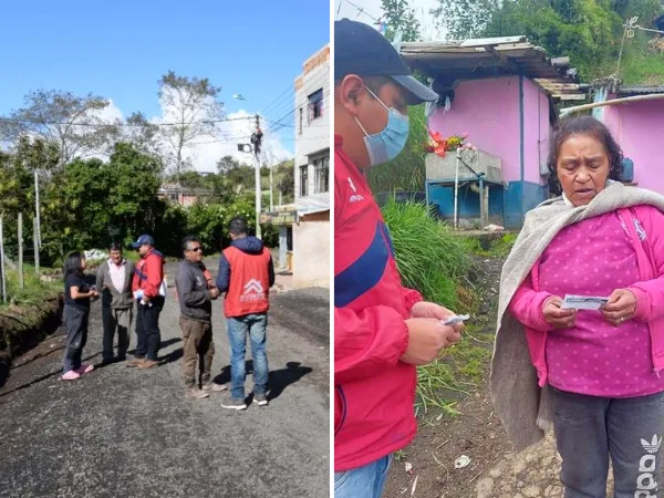 Suspenden obras de mejoramiento de vivienda rural en Pasto por falta de insumos de construcción