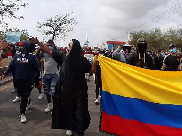 En Barranquilla sí hubo marcha pacífica y gente que no participó en daño