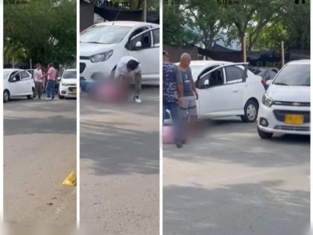 Discutieron por un choque, el joven casi mata al otro conductor y huyó del lugar: en el sur de Cali
