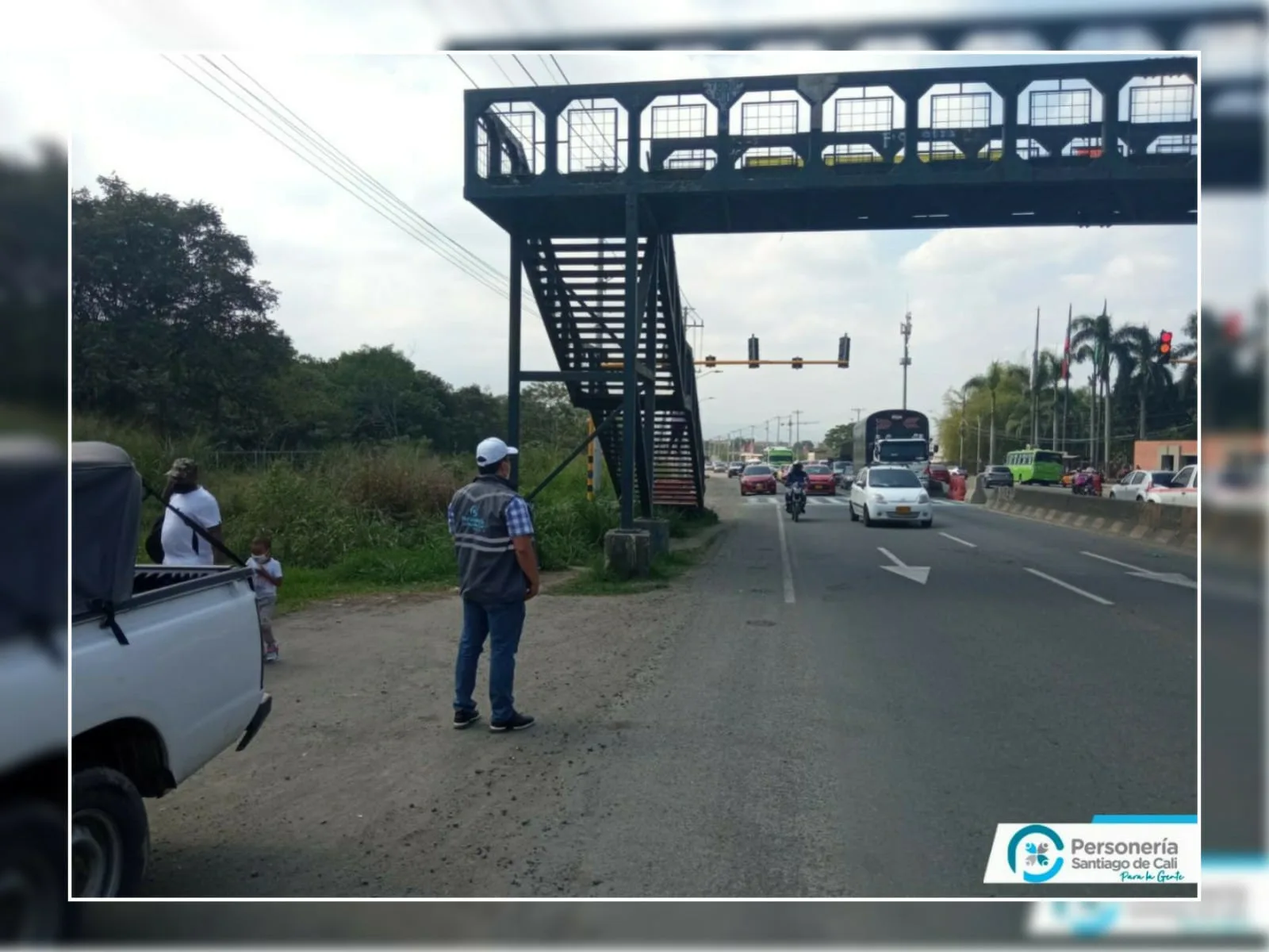 obras viales sur de Cali