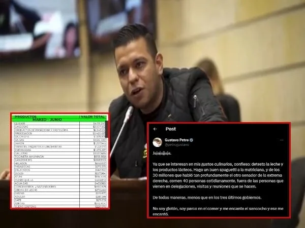 Petro, responde a polémica sobre gastos de mercado: «De los 30 millones, comen 40 personas»