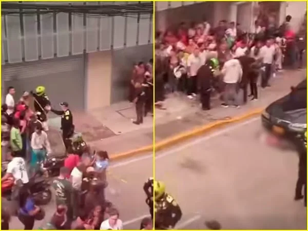 Versiones señalan que en medio del presunto robo perpetrado en Yumbo, se presentó un intercambio de disparos que dejó un fallecido.