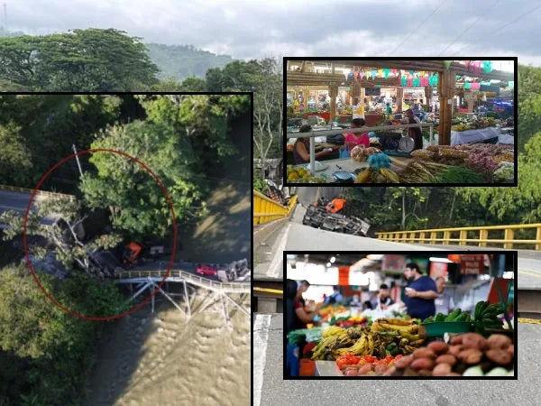 Alimentos en Cali subieron 23% en el 2022 y con el desplome del puente El Alambrado "aumentarían aún más"